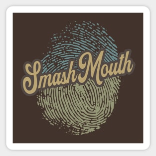 Smash Mouth Fingerprint Sticker